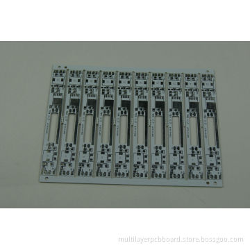 4 Layers Pi Material 0.35mm White Solder Mask Pcb Custom Printed Circuit Boards With Hasl